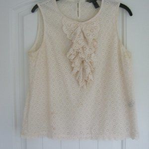 Marc Jacobs Cream Lace Summer Eyelet 10